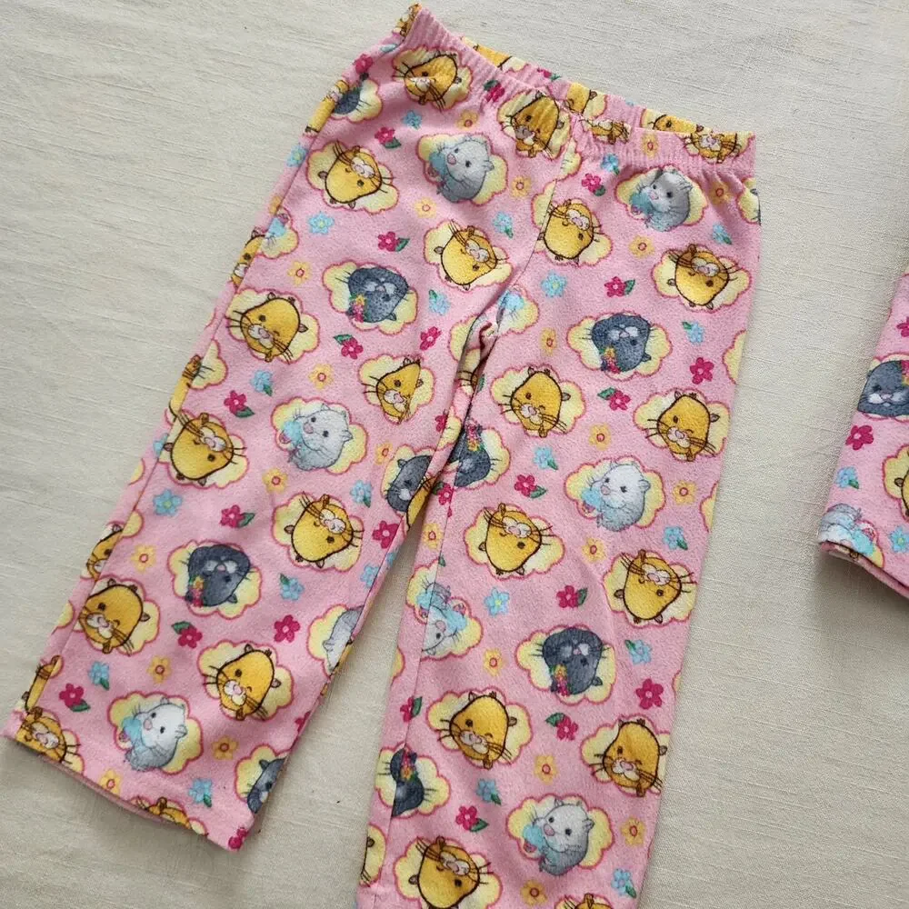 Y2k Zhu Zhu Pets PJs Set 4t